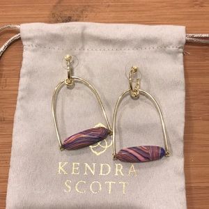 Kendra Scott Sassy Gold Statement Earring